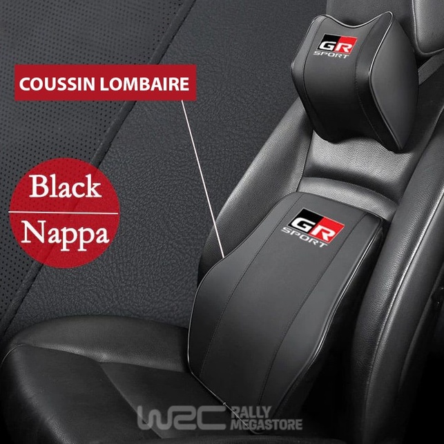 COUSSIN LOMBAIRE MEMOIRE DE FORME TOYOTA GR SPORT